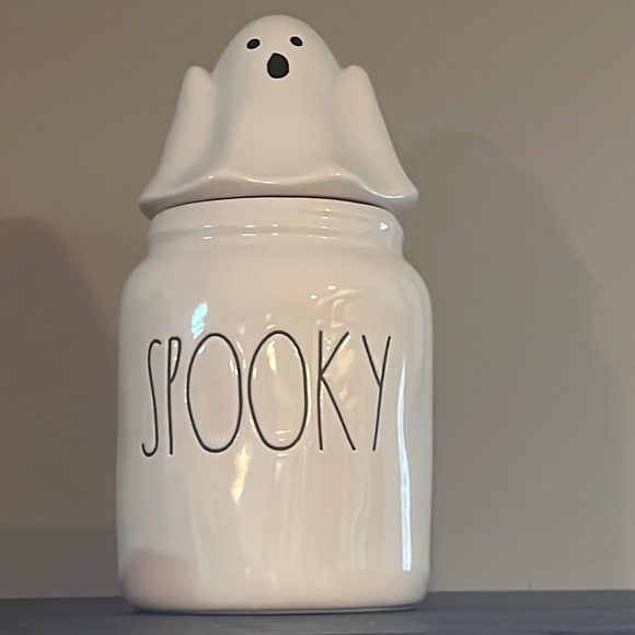 Rae Dunn Holiday Rae Dunn Spooky Ghost Canister Poshmark
